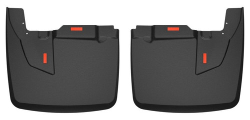 Husky Liners Rear Mud Guards For 2019-2024 Ram 3500 Dually No Drill Black