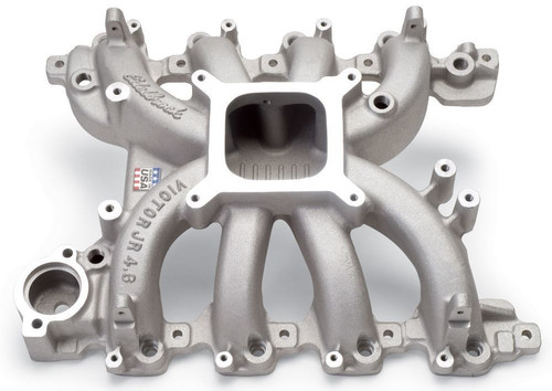 Edelbrock 28385 Victor Jr. EFI Intake Manifold For Ford 4.6L SOHC 4150 Flange