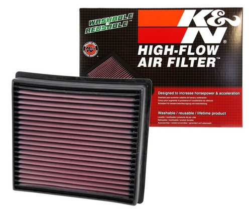 K&N Replacement Panel Air Filter Dodge Ram 2500 2013-2014 Part 33-5005