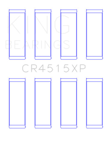 King Engine Bearings For CR4515XP Rod Bearing Set Ford Mazda 2.0L Duratec