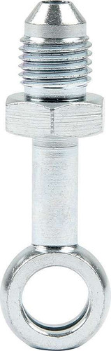 Allstar 4 AN Male to 10mm Banjo Extended Fittings Steel Pair ALL50066