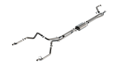 Borla S-Type Cat-Back Exhaust For Silverado Sierra 1500 6.2L V8 2024-2025