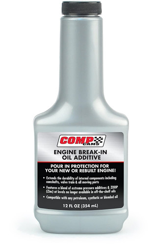 Comp Cams Cam Break-In Additive 12 oz High Zinc Engine Protection Formula COM159