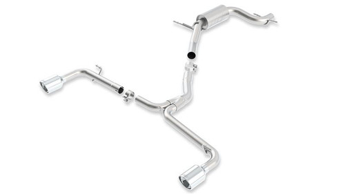Borla SS Cat-Back Exhaust 2012-2017 VW Beetle 2.0L Turbo Dual Rear