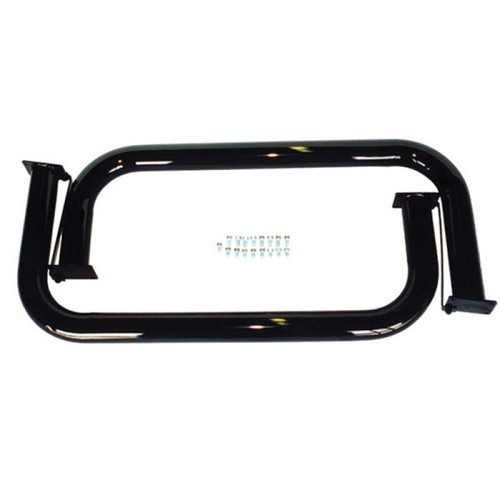 Rugged Ridge Nerf Bars with Step Plates for 76-86 Jeep CJ7 & Scrambler