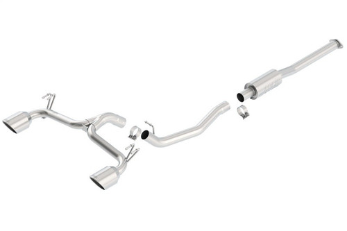 Borla Cat Back Exhaust System for 2009-2017 Mitsubishi Lancer Ralliart 2.0L