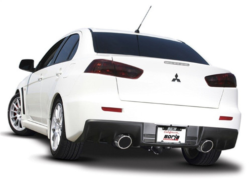 Borla Cat Back Exhaust System for 2009-2017 Mitsubishi Lancer Ralliart 2.0L