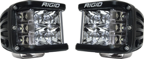 Rigid Industries D-SS PRO LED Dually Side Shooter Pod Light Black - Set of 2