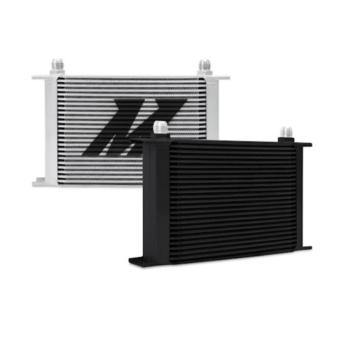 Mishimoto Universal 25-Row Oil Cooler for Ford Mustang 2018-2021, Black