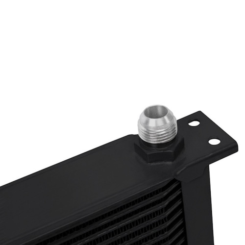 Mishimoto Universal 25-Row Oil Cooler for Ford Mustang 2018-2021, Black