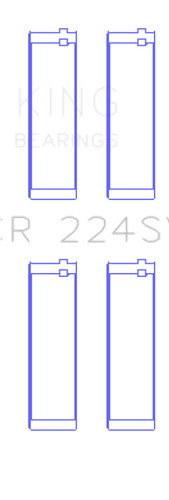 King Engine Bearings Connecting Rod Bearing Set For BMW S65B40A S85B50A M3 M5