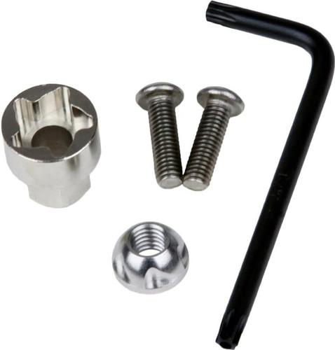 Rigid Industries D-Series Security Kit LED Lights Stainless Steel Hardware