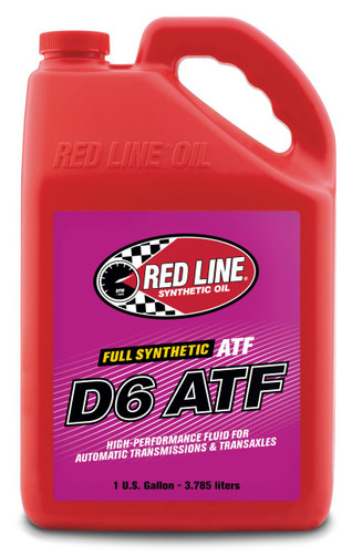Red Line D6 Automatic Transmission Fluid Synthetic Gallon Automotive ATF Service