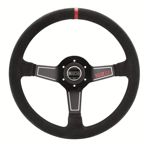 Sparco L575 Monza Suede Steering Wheel Automotive Racing Performance Grip