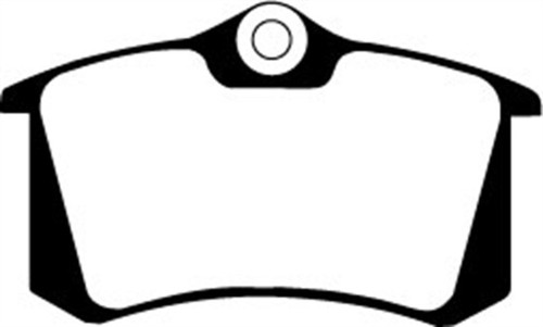 EBC Redstuff Ceramic Rear Brake Pads Low Dust for 1984-19 Audi A3/A4/A4/Quattro