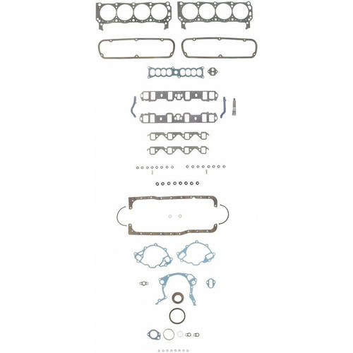 FEL-PRO Engine Full Kit Gasket Set with 2 Heads for Small Block Ford Engines