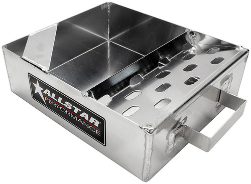 Allstar Performance Aluminum Drain Pan 12 In Long 10.25 In Wide 3.75 In Deep