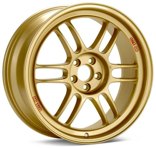 Enkei RPF1 17x9 Gold Wheel 5x114.3 45mm Offset Lightweight for Mazda RX-8