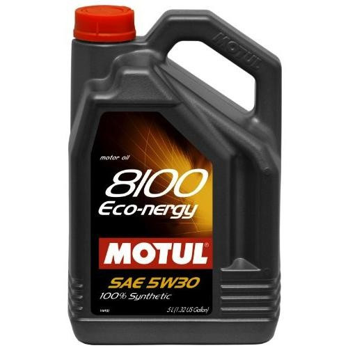 Motul 8100 Eco-Nergy 5W30 Full Synthetic Engine Oil 5L For Ford Volvo Jaguar