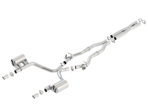 Borla ATAK Cat-Back Exhaust for 2017-2023 Dodge Charger R/T 6.4L 140723