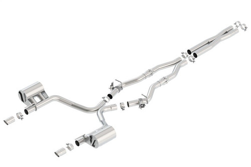 Borla ATAK Cat-Back Exhaust for 2017-2023 Dodge Charger R/T 6.4L 140723