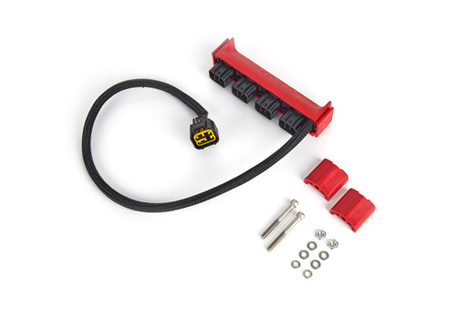MSD Ignition CAN Bus Hub Power Grid 4 Connector Red Part 7740