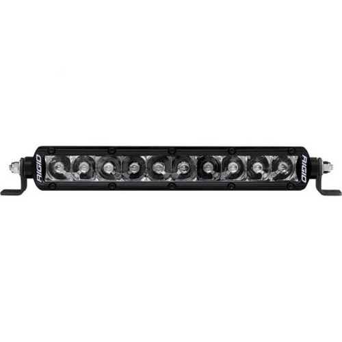Rigid Industries 910213BLK SR-Series 10" Spot LED Light Bar Midnight Edition