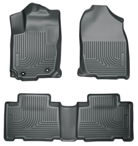 Husky Liners WeatherBeater Front & 2nd Row Floor Liners Honda Accord 2013-16