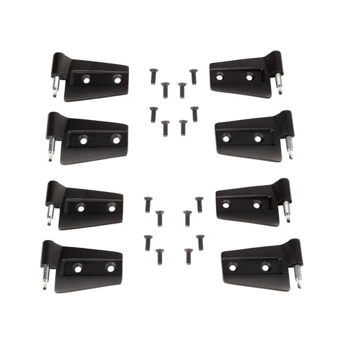 Rugged Ridge Door Hinge Kit for 2007-2018 Jeep Wrangler JK 4-Door