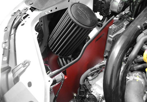 Perrin Cold Air Intake Heatshield Red for Subaru WRX 20152018 PSP-INT-325RD