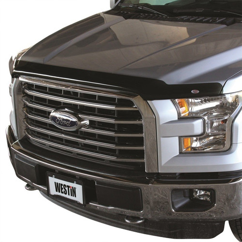 Westin 72-96154 Platinum Bug Shield For Ford F-150 2015-2020 Hood Deflector Smok