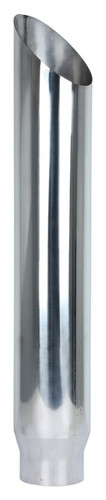5" x 6" Miter Exhaust Stack 36" Tall Polished Stainless Steel PYPES