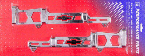 Proform SBC Spark Plug Wire Loom Chrome Bowtie 141-638 Valve Cover