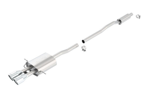 Borla Cat Back Exhaust System for 2007-2014 Mini Cooper S/Coupe S 1.6L Turbo