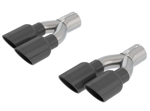 Borla 60672BC Black Chrome 3in Tip Kit Jeep Grand Cherokee Trackhawk