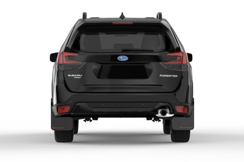 Rally Armor UR Mud Flaps Subaru Forester 2019-2021 Black Orange Set