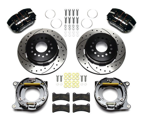 Wilwood Dynapro Low-Profile Rear Brake Kit Corvette 1957-62 GM B-Body 1959-64