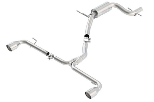Borla S Type Cat Back Exhaust System Steel for 2010-2014 Volkswagen GTI 2.0L