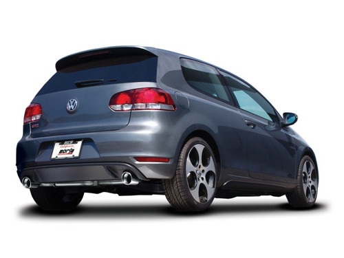 Borla S Type Cat Back Exhaust System Steel for 2010-2014 Volkswagen GTI 2.0L