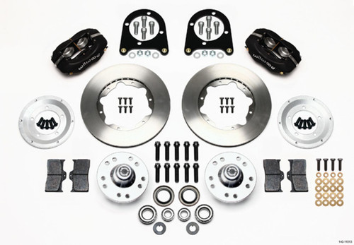 Wilwood Dynalite Pro Series Front Brake Kit Ford 4 Piston Caliper 11 In Rotors
