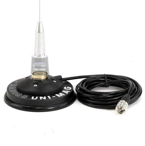 Rugged Radios UNI-MAG Universal NMO Magnetic Antenna Mount Vehicle