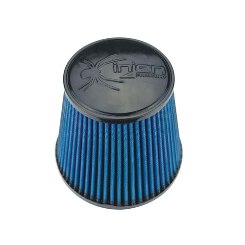 Injen X-1128-BB NanoWeb Dry Air Filter 4in Flange High Flow Performance