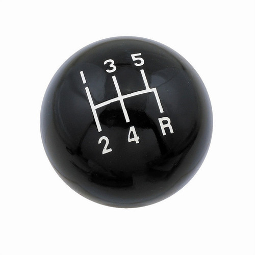 Mr. Gasket Classic 5-Speed Black Shifter Knob 3/8-20 Thread
