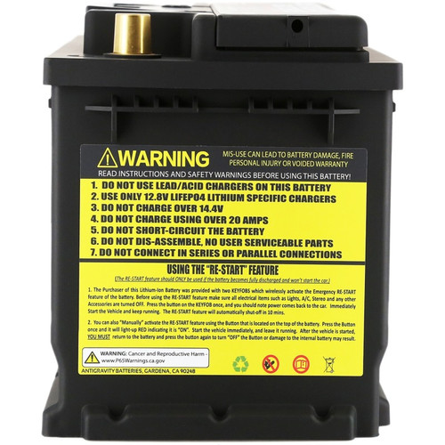 Antigravity Batteries H6/Group 48 Lithium Car Battery Compact Power Next Gen
