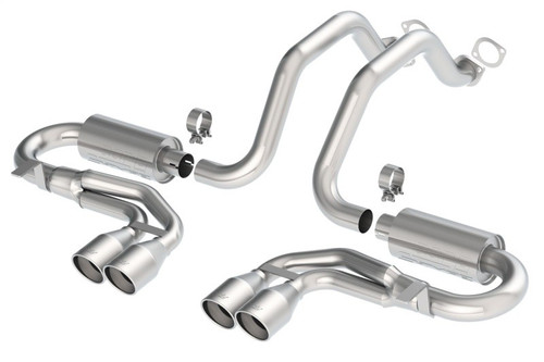 Borla S Type Cat Back Exhaust For Corvette C5 Z06 5.7L V8 1997-2004 140038