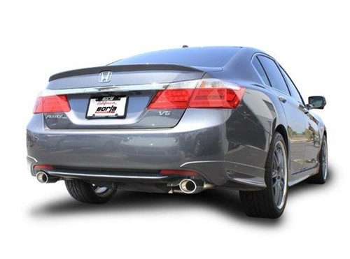 Borla S Type Axle Back Exhaust System Stainless Steel for 2013-2015 Honda Accord