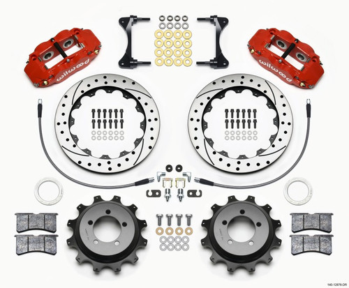 Wilwood Narrow Superlite 4R Rear Brake Kit Subaru Forester Impreza