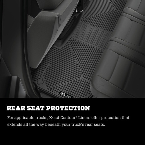 Husky Liners X-Act Contour Black Floor Liner for 2009-2010 Dodge Ram 1500, 2nd