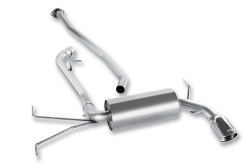 Borla S-Type Cat Back Exhaust System for 2008-2011 Subaru Impreza 2.5 GT H4