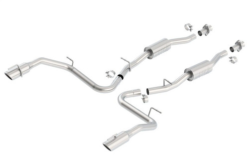 Borla S-Type Cat-Back Exhaust for 1999-2004 Ford Mustang Cobra 4.6L